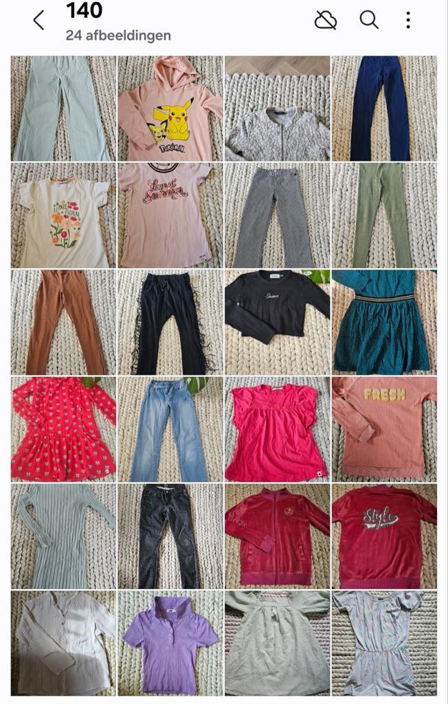 Meisjeskleding 140, Kinderen en Baby's, Kinderkleding | Maat 140, Ophalen of Verzenden, Gebruikt, Diverse merken, Jongen of Meisje
