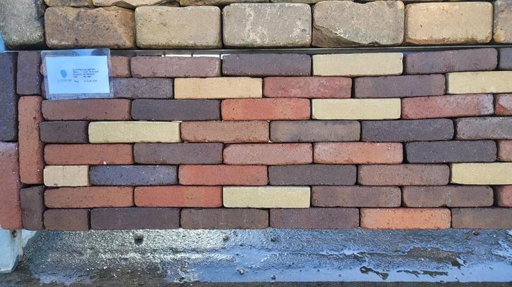 bonte walen / jong gebruikt, Tuin en Terras, Tegels en Klinkers, Zo goed als nieuw, Klinkers, Keramiek, 10 m² of meer, Ophalen of Verzenden