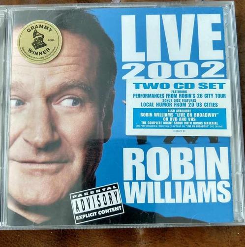 Robin Williams DVD 's CD VHS video - hoeft niet in 1 koop, Cd's en Dvd's, Cd's | Humor en Cabaret, Zo goed als nieuw, Ophalen