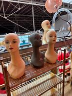 Prachtige unieke bustes hoofden mannequins, Ophalen