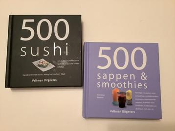 500 Sushi en 500 sappen en smooties beschikbaar voor biedingen