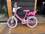Mini Mouse kinderfiets 16 inch, Ophalen of Verzenden, Gebruikt, 16 inch, Handrem