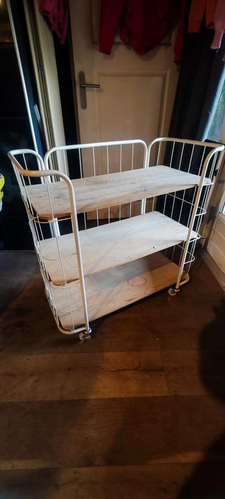 Bakkerskast / serveerwagen op wieltjes, Huis en Inrichting, Overige Huis en Inrichting, Gebruikt, Ophalen