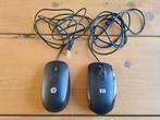 2x HP wired computer muis, Hp, Muis, Ophalen of Verzenden, Bedraad