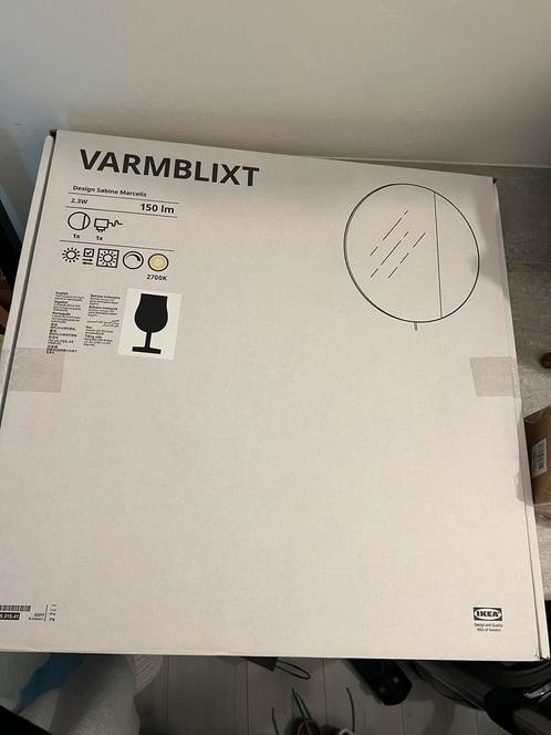 IKEA Varmblixt Wandlamp - Nieuw in Doos, Huis en Inrichting, Lampen | Wandlampen, Nieuw, Glas, Ophalen of Verzenden