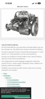 Te koop volvo penta motor voor boot, Ophalen of Verzenden, Gebruikt, Motor en Techniek