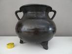 Vroege bronzen grape of kookpot - bodemvondst, Antiek en Kunst, Antiek | Koper en Brons, Ophalen of Verzenden, Brons