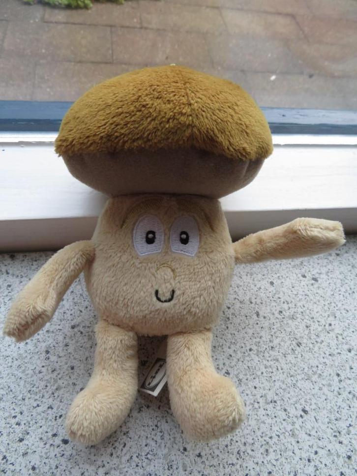 Chanti Champignon van Lidl Goodness Gang zacht velours, Kinderen en Baby's, Speelgoed | Knuffels en Pluche, Zo goed als nieuw