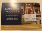 Sauna kortingsbon Thermen Barendrecht van 46,50 nu € 19,95, Tickets en Kaartjes, Twee personen, Kortingsbon, Spa of Sauna