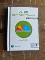 John Hattie - Leren zichtbaar maken, Boeken, John Hattie, Ophalen of Verzenden, Zo goed als nieuw, Nederlands