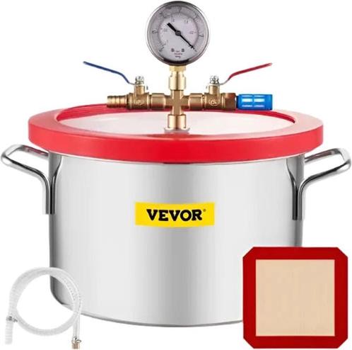 Vevor - Vacuümkamer - 1,5 gallon vacuümontgassingskamer - gl, Auto diversen, Auto-accessoires, Nieuw, Verzenden