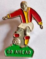 Voetbal - Go Ahead-poppetje, Verzamelen, Speldjes, Pins en Buttons, Verzenden, Zo goed als nieuw, Sport, Speldje of Pin
