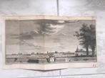 Bergen op Zoom, or. kopergravure, 1739, J.C.Philips, 34x16cm, Ophalen of Verzenden