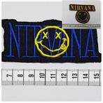 Patch, nirvana,rock,band, music,embleem,emblemen, Ophalen of Verzenden, Nieuw