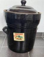 Originele Duitse zuurkoolpot met waterslot (40 liter), Ophalen, Gebruikt, Overige materialen, Pot, Bus of Blik