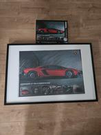 Ingelijste Lamborghini Puzzel, Ophalen, 500 t/m 1500 stukjes, Zo goed als nieuw, Legpuzzel