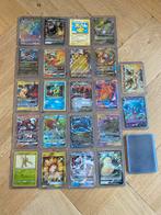 Pokemonkaarten verzameling met beschermhoesjes!, Ophalen of Verzenden, Zo goed als nieuw, Meerdere kaarten, Foil
