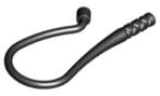 Lego Black Minifigure, Weapon Whip Bent Flexible, Ophalen of Verzenden, Gebruikt, Losse stenen, Lego