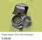 Piaggio Skipper Koelkappen Set, Ophalen of Verzenden, Gebruikt, Kap, Piaggio