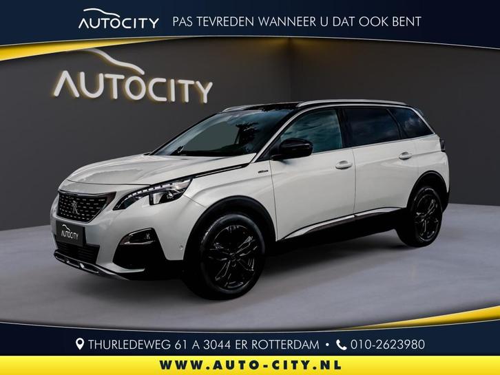 Peugeot 5008  5008 1.2 GT-Line 130PK EAT8 | Pano | Leder | F, Auto's, Peugeot, Bedrijf, ABS, Achteruitrijcamera, Airbags, Airconditioning