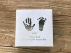 BAMBAM Hand/Voetafdruk Cadeaupakket, Kinderen en Baby's, Kraamcadeaus en Geboorteborden, Ophalen of Verzenden, Nieuw, Kraamcadeau