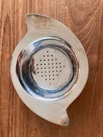 Verzilverd theezeefje, Ophalen of Verzenden, Zilver