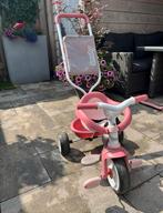 Smoby Driewieler met Duwstang - Roze, Ophalen, Gebruikt, Overige typen