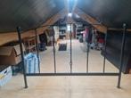 Mooi klassiek zwart metalen bedframe 180cm, Ophalen, Tweepersoons, Zo goed als nieuw, 180 cm
