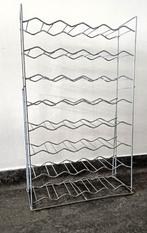 groot vintage Tomado wijnrek industrieel metaal draadstaal, Huis en Inrichting, Woonaccessoires | Wijnrekken, Gebruikt, Ophalen of Verzenden