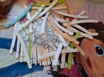Houten baby kinder kledinghangers 52 stuks, Ophalen of Verzenden, Zo goed als nieuw, Jongetje of Meisje