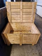 Houten kist (voor transport), Doe-het-zelf en Verbouw, Hout en Planken, Gebruikt, Minder dan 200 cm, Ophalen, Eiken