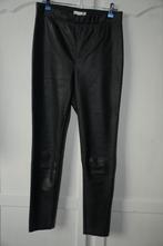 Superleuke zwarte leren broek van H&M, maat 40, ZGAN!!, Maat 38/40 (M), H&M, Zwart, Ophalen of Verzenden
