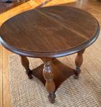 Houten Bijzettafel - Rond - 50cm, Ophalen