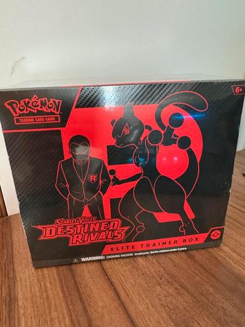 Pokemon Destined Rivals ETB SEALED beschikbaar voor biedingen