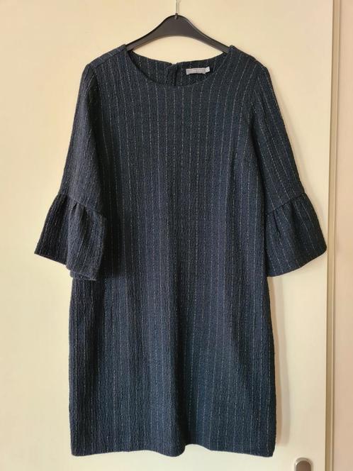 Nieuwe jurk Geisha blauw wit krijtstreep L 40, Kleding | Dames, Grote Maten, Nieuw, Jurk, Blauw, Ophalen of Verzenden