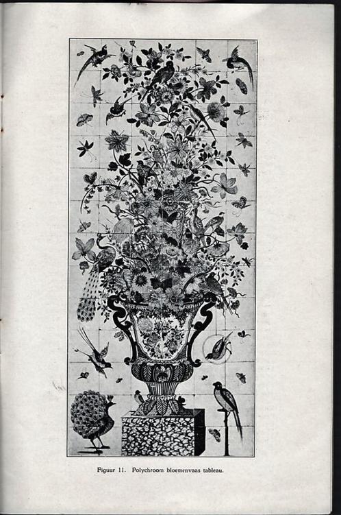 Decoratieve Nederlandsche Muurtegels ~ Sted. Museum ~ 1919, Antiek en Kunst, Antiek | Keramiek en Aardewerk, Verzenden