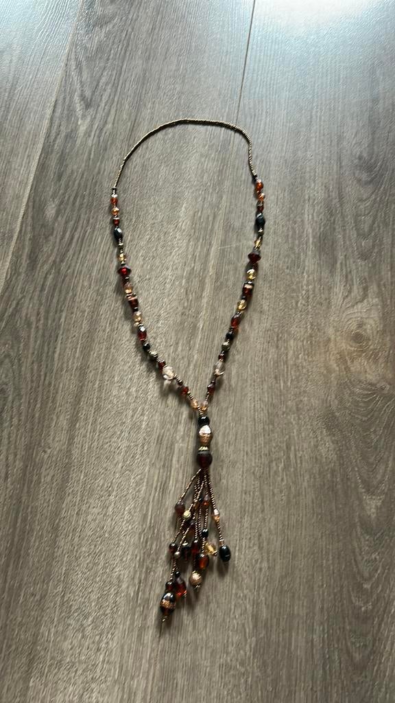 Ketting, Sieraden, Tassen en Uiterlijk, Kettingen, Ophalen of Verzenden, Gebruikt, Overige materialen