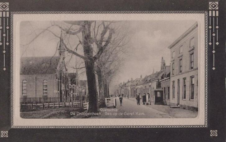 Rotterdam Overschie - Droogenhoek, Verzamelen, Ansichtkaarten | Nederland, Ongelopen, Zuid-Holland, Voor 1920, Verzenden