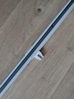 Gordijnrails wit uitschuifbaar 300-610 cm, Ophalen, Gebruikt, 200 cm of meer, Wit