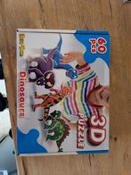 Dino puzzels 3d, Kinderen en Baby's, Speelgoed | Kinderpuzzels, Meer dan 50 stukjes, Ophalen of Verzenden, Zo goed als nieuw