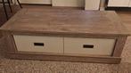 Salontafel met grote lade - Praktisch & Stijlvol!, Huis en Inrichting, Tafels | Salontafels, Ophalen, 100 tot 150 cm, Eikenhout