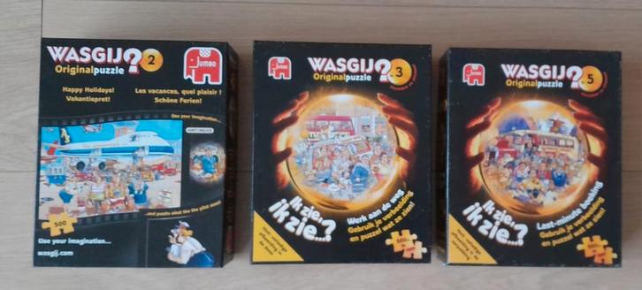 Wasgij puzzels 500stukjes, Hobby en Vrije tijd, Denksport en Puzzels, Zo goed als nieuw, 500 t/m 1500 stukjes, Ophalen of Verzenden