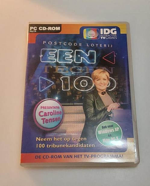 PC-games quiz: Postcodeloterij Een tegen 100, Spelcomputers en Games, Games | Pc, Zo goed als nieuw, Puzzel en Educatief, 1 speler