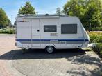 Hobby caravan 2004 met airco, Caravans en Kamperen, Hobby, Particulier, 4 tot 5 meter, 80 kg