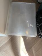 Twee plastic opbergbakken, Huis en Inrichting, Ophalen, Zo goed als nieuw