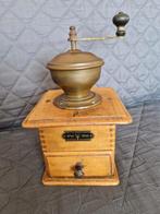 Vintage koffiemolen, Ophalen