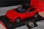 SALE FERRARI PUROSANGUE panorama rosso corsa ltd 20 BBR WRH, Hobby en Vrije tijd, Modelauto's | 1:18, Verzenden, Zo goed als nieuw