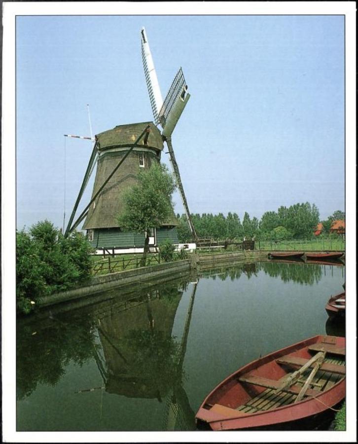 (NH559) Wenskaart Krommeniedijk molen De Woudaap 1998, Diversen, Wenskaarten, Gebruikt, Verzenden