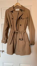 Vila beige/bruine trenchcoat maat 36, Beige, Vila, Ophalen of Verzenden, Zo goed als nieuw