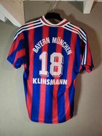 Bayern München thuisshirt 1995/1997 Klinsmann size M beschikbaar voor biedingen